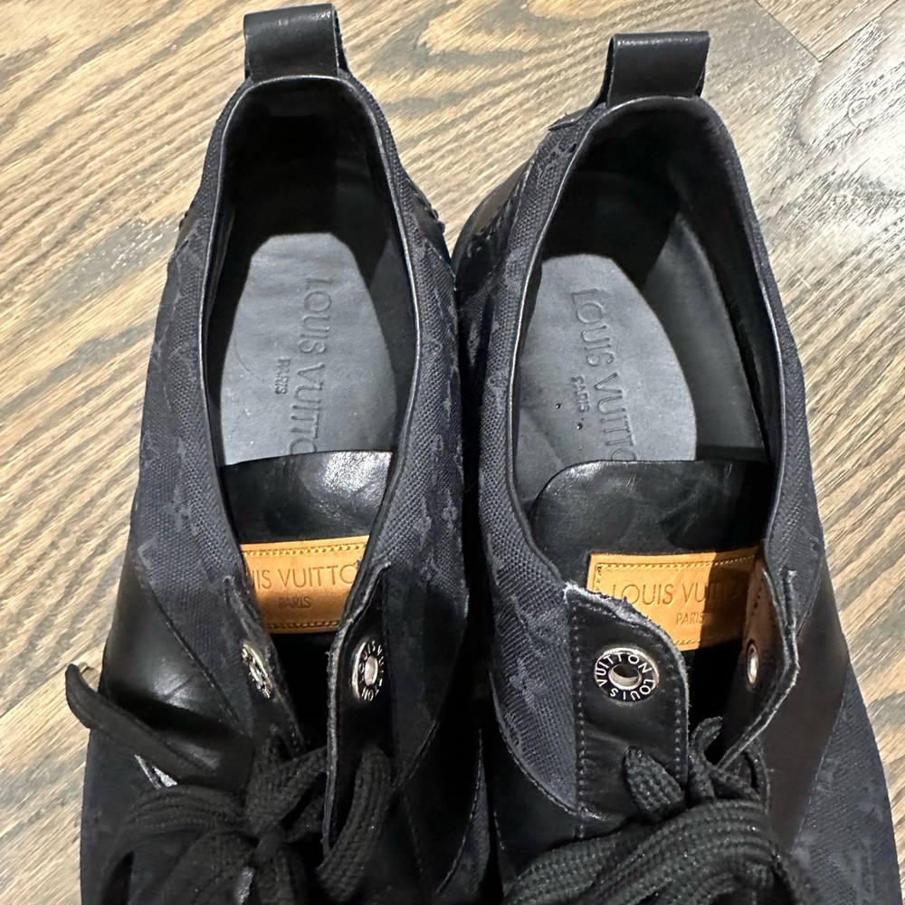 Louis Vuitton Black and Brown Sneakers - Picture 4 of 6